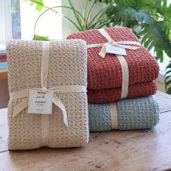 Maison Jean-Vier Plaid Rouge