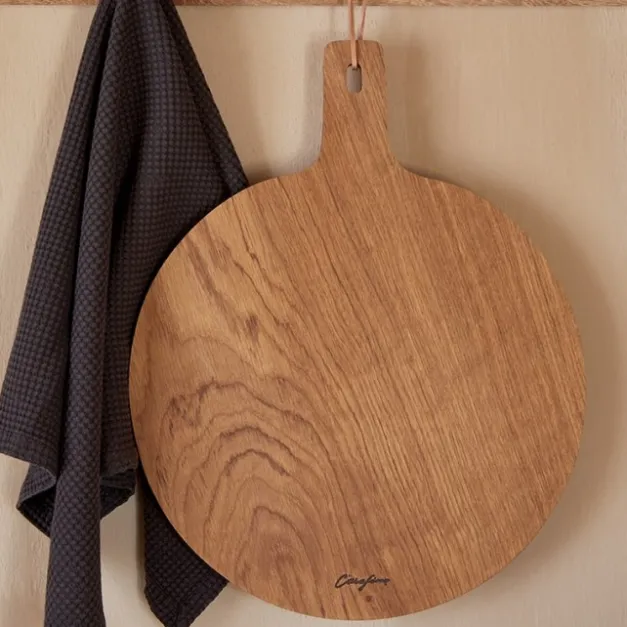 Maison Jean-Vier Planche à découper en bois Marron