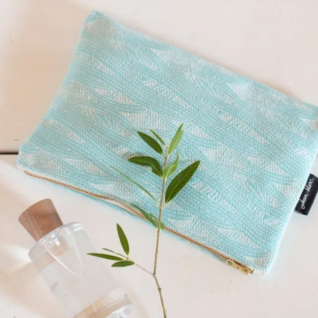 Maison Jean-Vier Pochette Plate Bleu