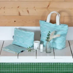 Maison Jean-Vier Pochette Plate Bleu