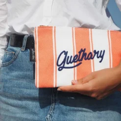 Maison Jean-Vier Pochette Plate Orange