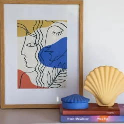 Maison Jean-Vier Poster et affiche Multicolor