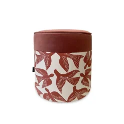 Maison Jean-Vier Pouf Bleu