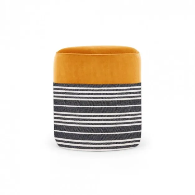 Maison Jean-Vier Pouf Jaune