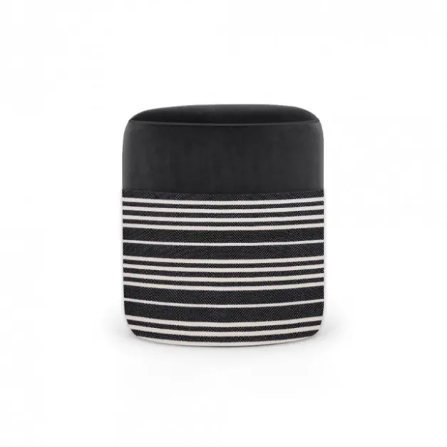Maison Jean-Vier Pouf Noir