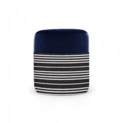 Maison Jean-Vier Pouf Noir