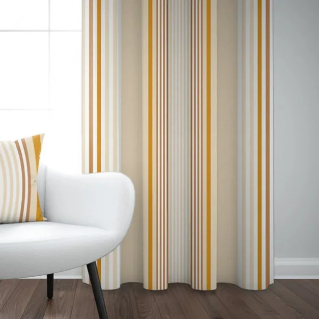 Maison Jean-Vier Rideaux Beige