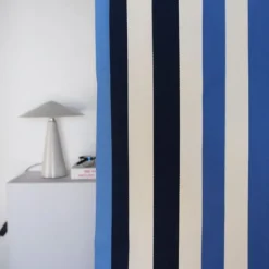 Maison Jean-Vier Rideaux Bleu