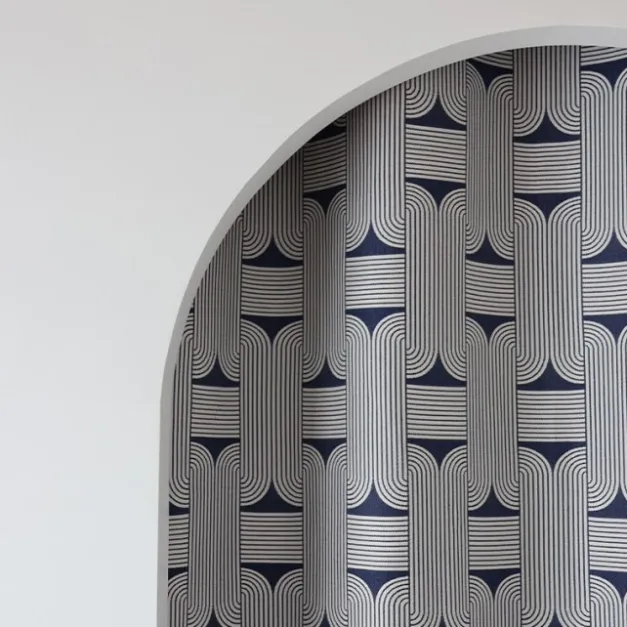 Maison Jean-Vier Rideaux Bleu