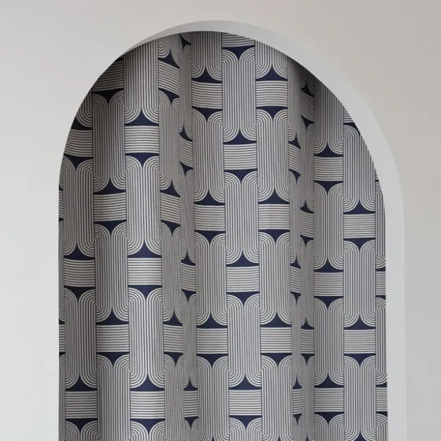 Maison Jean-Vier Rideaux Bleu