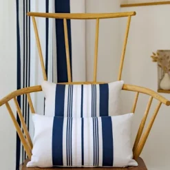 Maison Jean-Vier Rideaux Bleu