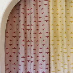 Maison Jean-Vier Rideaux Jaune