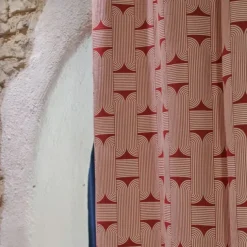 Maison Jean-Vier Rideaux Rouge