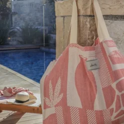 Maison Jean-Vier Sac de Plage Rose