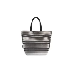 Maison Jean-Vier Sac shopping et sac de plage Noir