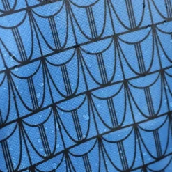 Maison Jean-Vier Sac shopping et sac de plage Bleu