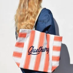 Maison Jean-Vier Sac Shopping Rouge