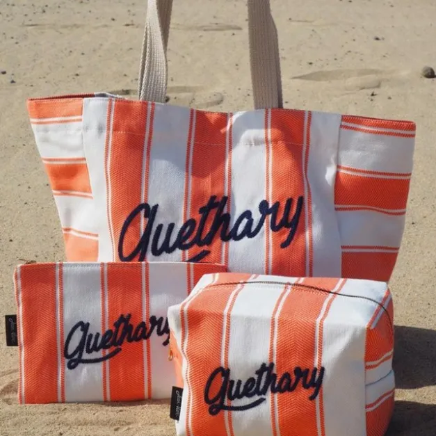 Maison Jean-Vier Sac Shopping Rouge