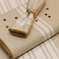 Maison Jean-Vier Serviette de table Blanc
