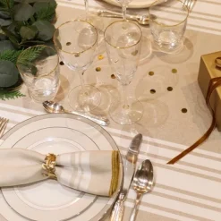 Maison Jean-Vier Serviette de table Blanc