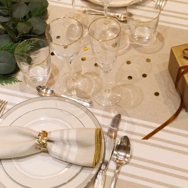 Maison Jean-Vier Serviette de table Blanc