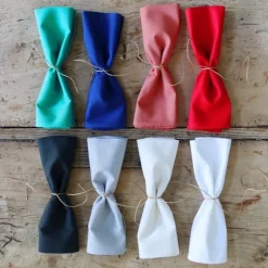 Maison Jean-Vier Serviette de table Blanc