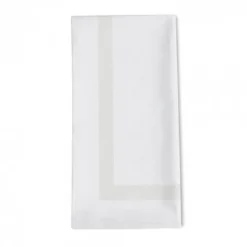 Maison Jean-Vier Serviette de table Blanc