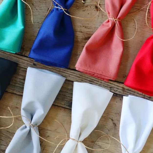 Maison Jean-Vier Serviette de table Gris