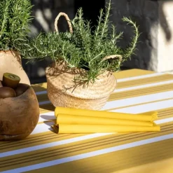 Maison Jean-Vier Serviette de table Jaune