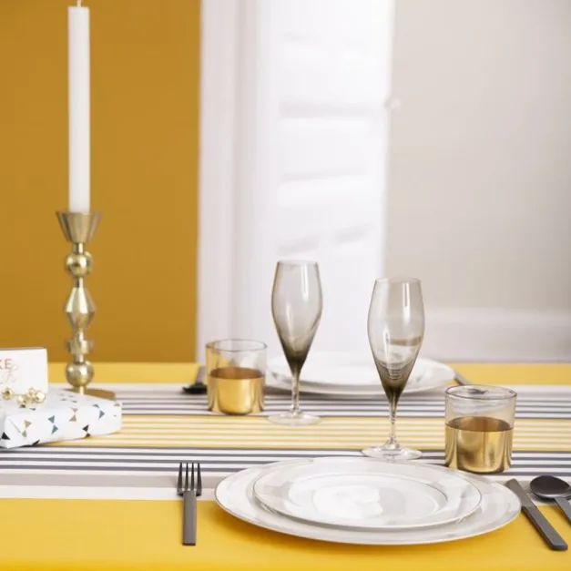 Maison Jean-Vier Serviette de table Jaune