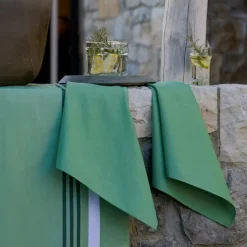 Maison Jean-Vier Serviette de table Vert