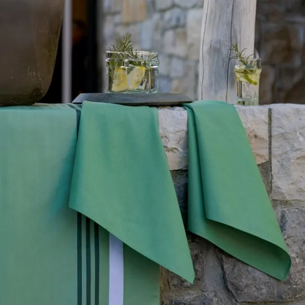 Maison Jean-Vier Serviette de table Vert
