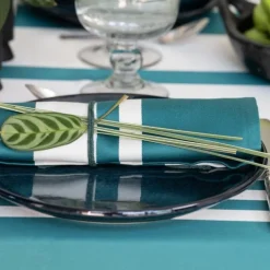 Maison Jean-Vier Serviette de table Vert