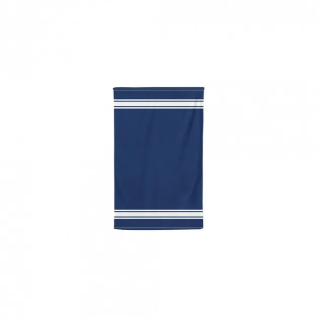 Maison Jean-Vier Serviette invité Bleu