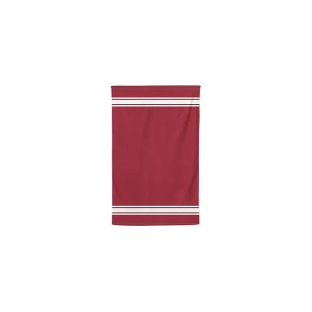 Maison Jean-Vier Serviette invité Rouge