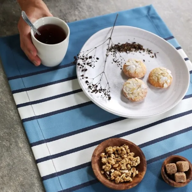 Maison Jean-Vier Set de table Bleu