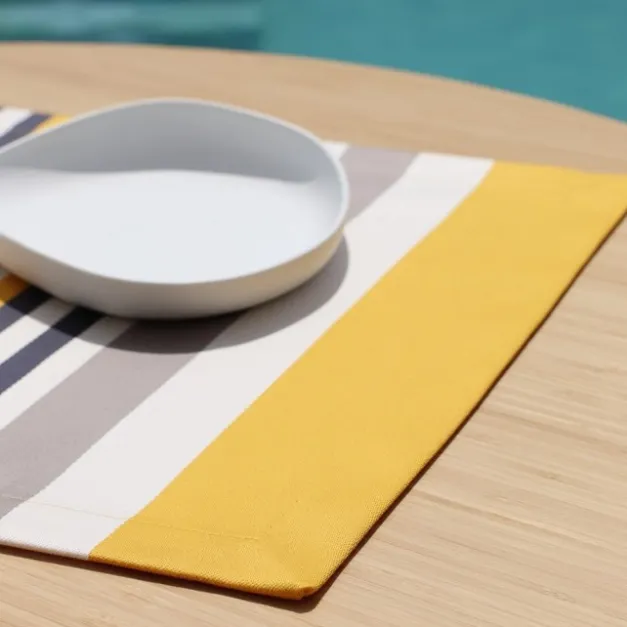 Maison Jean-Vier Set de table Jaune