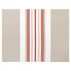 Maison Jean-Vier Set de table Rouge