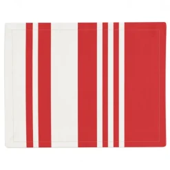 Maison Jean-Vier Set de table Rouge