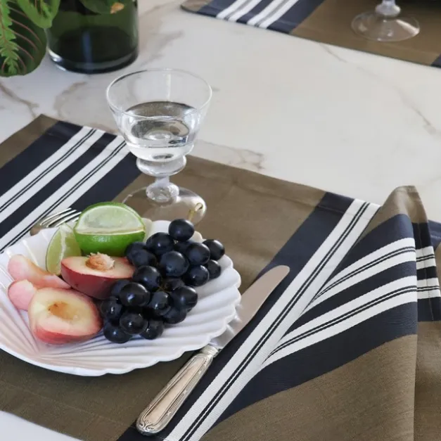 Maison Jean-Vier Set de table Vert