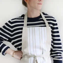 Maison Jean-Vier Tablier de cuisine Beige