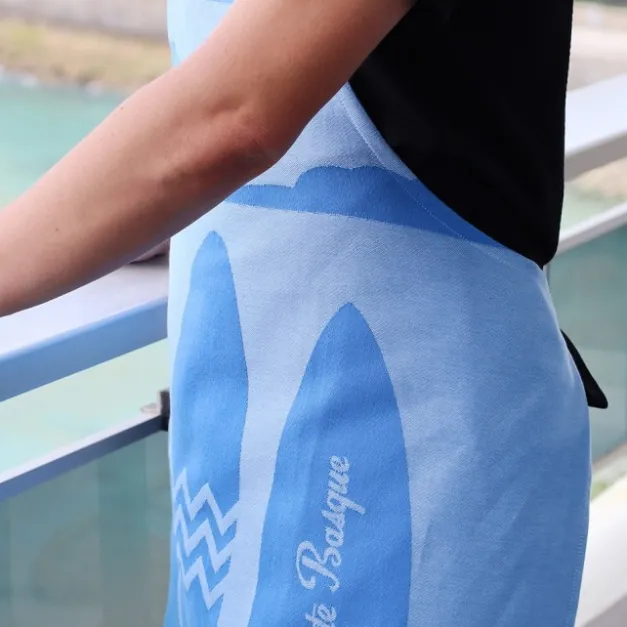 Maison Jean-Vier Tablier de cuisine Bleu