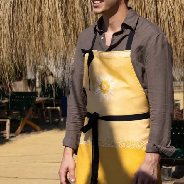 Maison Jean-Vier Tablier de cuisine Jaune
