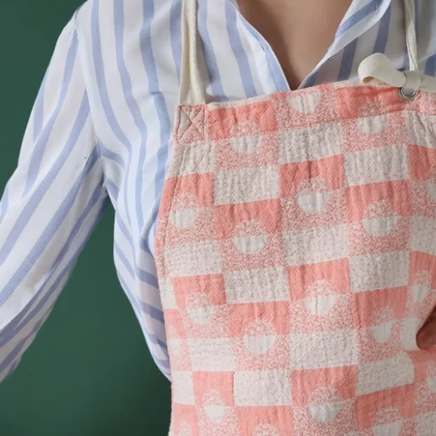 Maison Jean-Vier Tablier de cuisine Rose