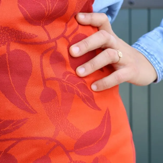 Maison Jean-Vier Tablier de cuisine Rouge