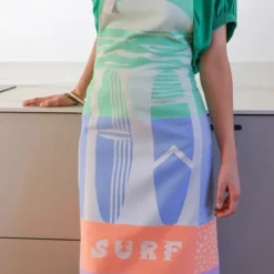 Maison Jean-Vier Tablier de cuisine Vert