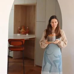 Maison Jean-Vier Tablier de cuisine Vert