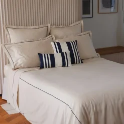 Maison Jean-Vier Taie d'oreiller Beige