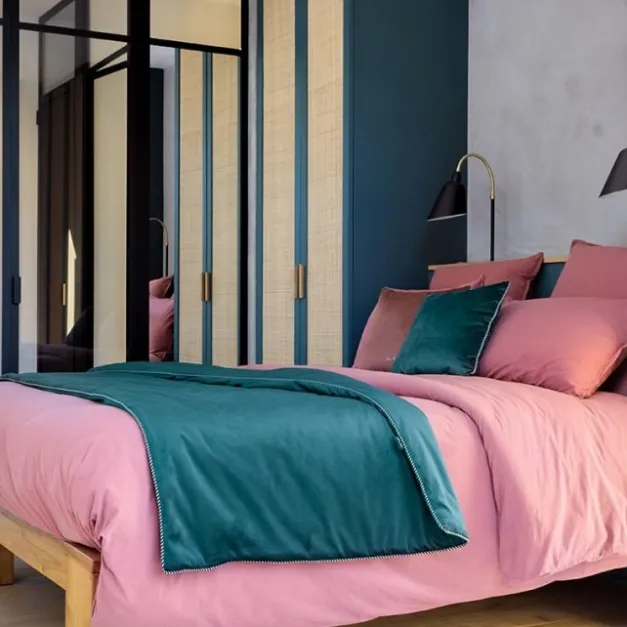 Maison Jean-Vier Taie d'oreiller Orange