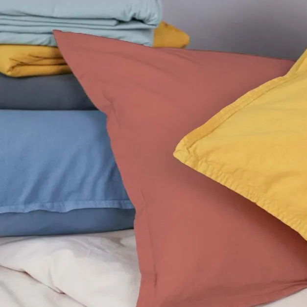 Maison Jean-Vier Taie d'oreiller Orange